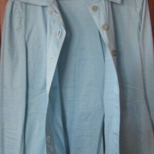 Philosophy di Alberta Ferretti Robin Egg Spring Pant Suit Blazer Jacket Pants 10